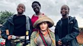 Madonna and Her Twin Daughters Estere and Stella, 11, Return to Malawi as They Visit the Singer's Charity