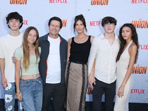 Mark Wahlberg Makes Rare Appearance With Wife Rhea and 3 of Their Kids at ‘The Union’ Premiere