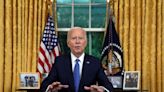 Biden says he's 'passing the torch' in speech from Oval office