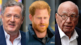 Judge Blocks Prince Harry’s Claims Against ‘Trophy Targets’ Rupert Murdoch, Piers Morgan in Hacking Case
