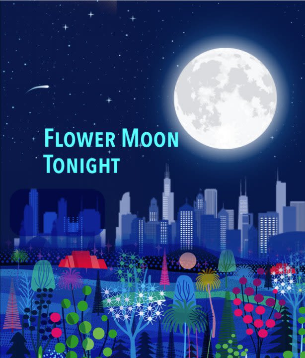 Flower Moon tonight: May’s Spectacular Full Moon