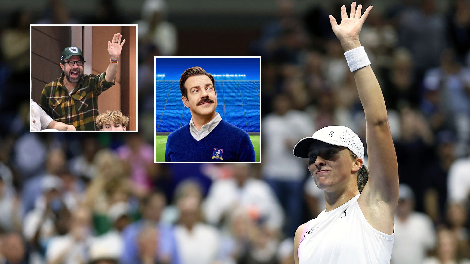 Iga Swiatek gets Ted Lasso “positivity” boost with Jason Sudeikis shoutout at US Open | Tennis.com