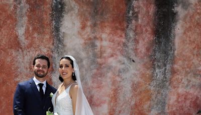 Enlace matrimonial de Gerardo José Canto Achach y Samantha Vázquez García