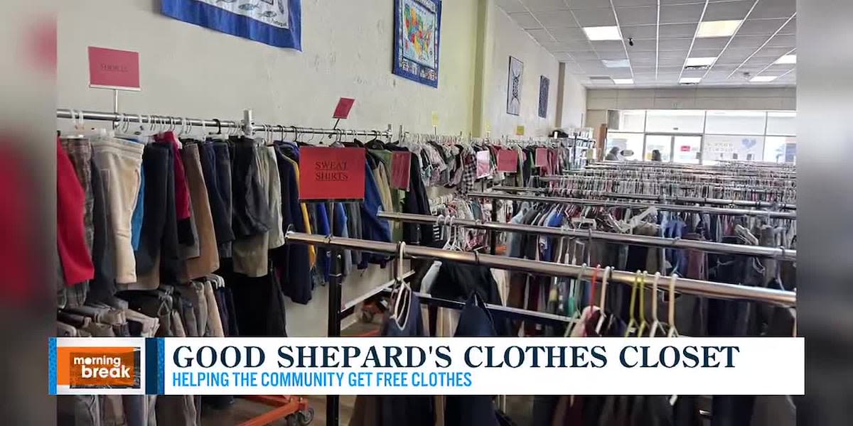 Good Shepherd’s Clothes Closet is helping those in need with a new wardrobe