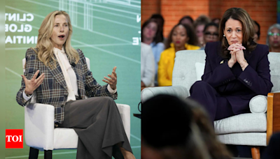 Laurene Powell Jobs: Who is Laurene Powell Jobs? Invisible hand behind Kamala Harris's rise | World News - Times of India