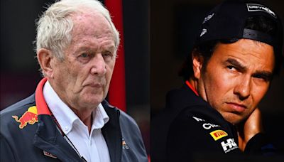 Helmut Marko califica la sanción que se le impuso a Checo Pérez como "demasiado dura"