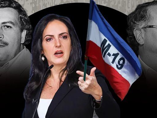 María Fernanda Cabal desafió a Petro con la revelación de la relación del M-19 con Pablo Escobar: “Ya que usted delira”