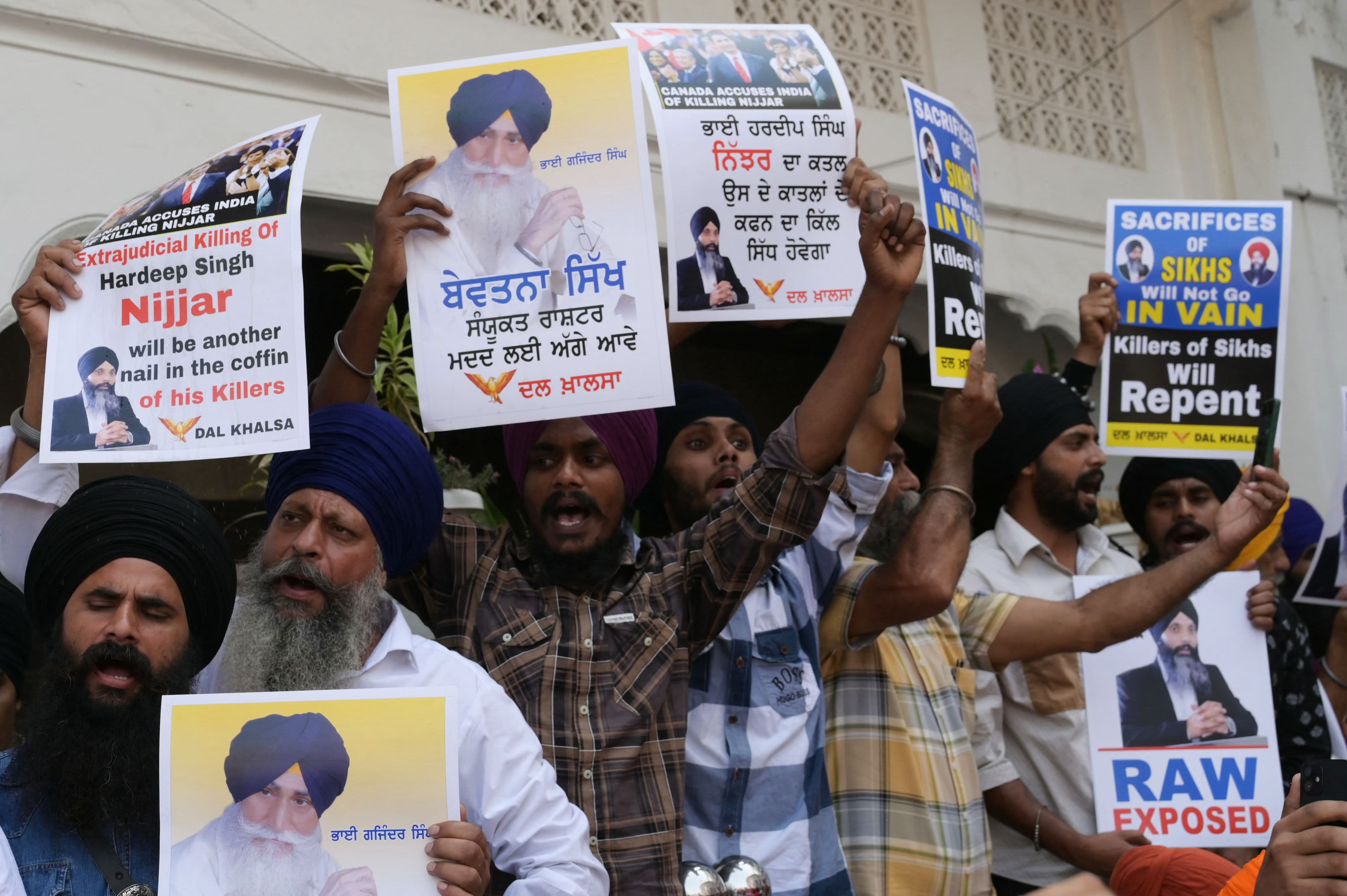 Canadian police charge members of ‘hit squad’ with murder of Sikh separatist