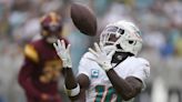 Dolphins' Tyreek Hill lands the No. 1 spot in AP’s NFL top 5 wide receiver rankings