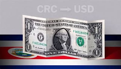 Costa Rica: cotización de cierre del dólar hoy 26 de marzo de USD a CRC