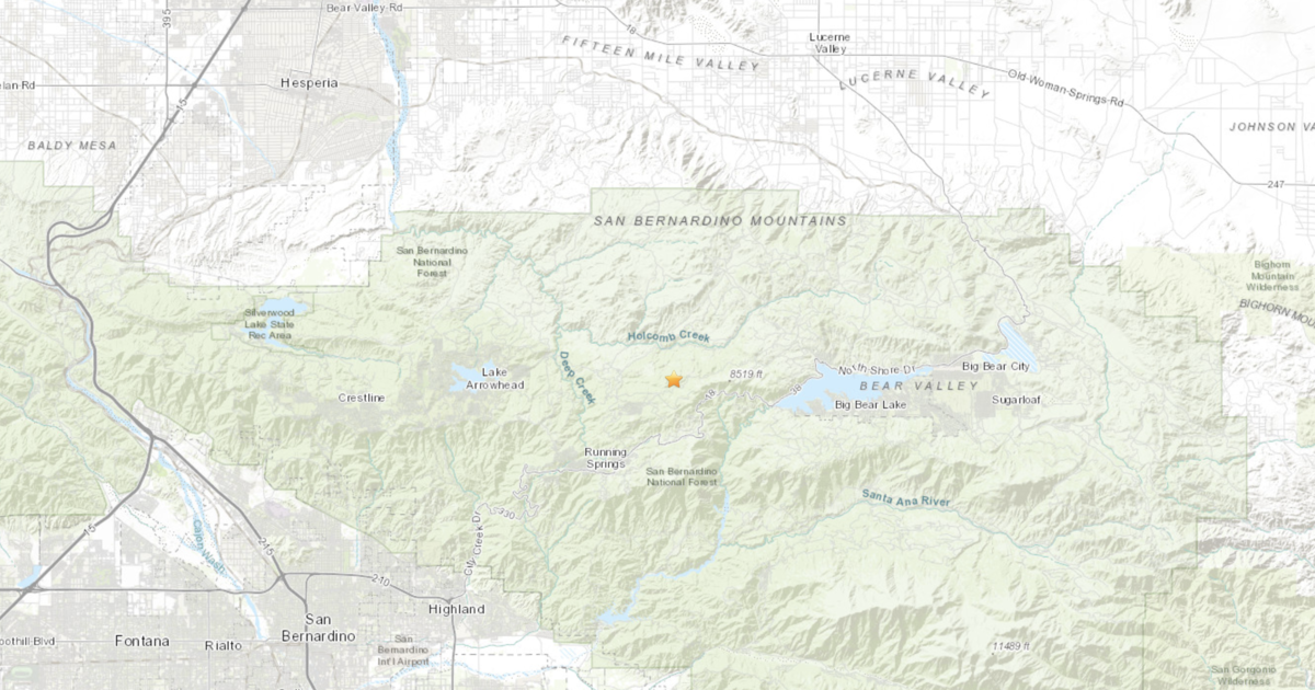 Small earthquake shakes Running Springs, currently under evacuation order from Line Fire