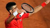 Djokovic needs medical attention after getting knocked on the head by a water bottle at Italian Open