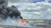 Freight train derailment, fire forces Interstate 40 closure near Arizona-New Mexico line - WTOP News