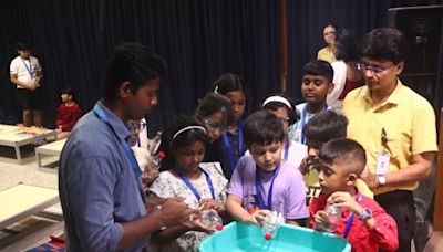 Exploring the World of STEM Toys: The Telegraph Online Edugraph concludes workshop for Young Scientific Innovators