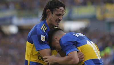 Con goles de Cavani y Merentiel, Boca vence a River y es semifinalista en Argentina