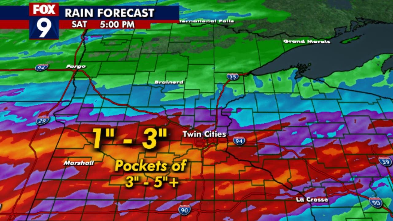 Minnesota weather: The wet weather continues