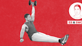 This Challenging Dumbbell Press Variation Is a Killer Core Move, Too
