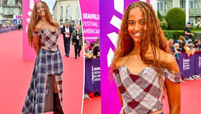 Malia Obama makes rare red carpet appearance in Vivienne Westwood to promote her directorial debut