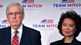 Mitch McConnell said he had no response to Trump calling his wife Elaine Chao 'crazy'