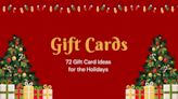 Not Sure What To Buy? 72 Gift Cards for Everyone on Your Holiday Shopping List