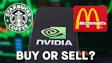 Buy Nvidia and Apple stock but skip McDonald's and Starbucks, analyst says