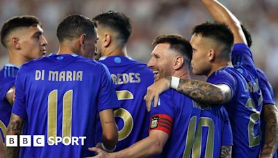 Argentina 4-1 Guatemala: Lionel Messi and Lautaro Martinez score twice In warm-up win