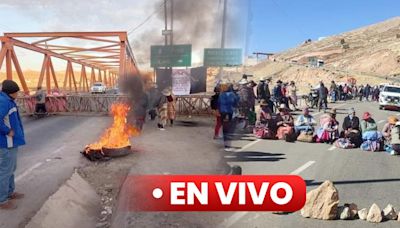 Protestas contra Dina Boluarte en Puno previo a Fiesta Patrias EN VIVO: con marchas y bloqueos inician manifestaciones