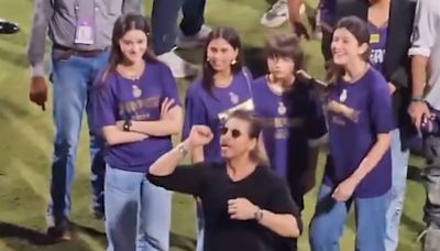 Fans Chant 'CSK, CSK' After KKR's IPL 2024 Triumph, Shah Rukh Khan's Response Is Gold. Video | Cricket News