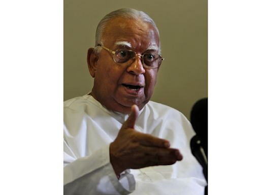R. Sampanthan, face of the Tamil minority's campaign for autonomy after Sri Lanka's civil war, dies