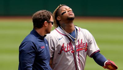 Braves star Ronald Acuña Jr. to miss the rest of the season after tearing his left ACL