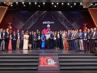 Celebrating risk champions at the 10th India Risk Management Awards - CNBC TV18