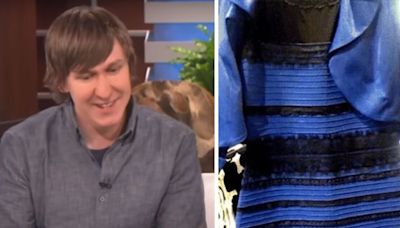 Man behind viral blue dress that 'broke the internet' admits strangling his wife