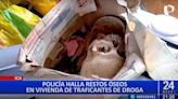 Ica: encuentran restos óseos en casa de traficantes de droga
