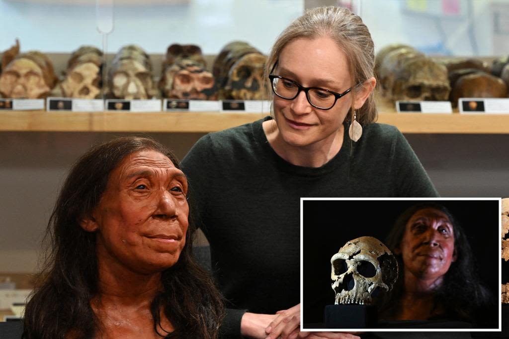 Face of 75,000-year-old Neanderthal woman revealed by scientists who glued together 200 parts of her skull