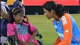 'I Have A Small Gift For You': Smriti Mandhana Meets Young Fan From Sri Lanka After T20 WC 2024 Match...