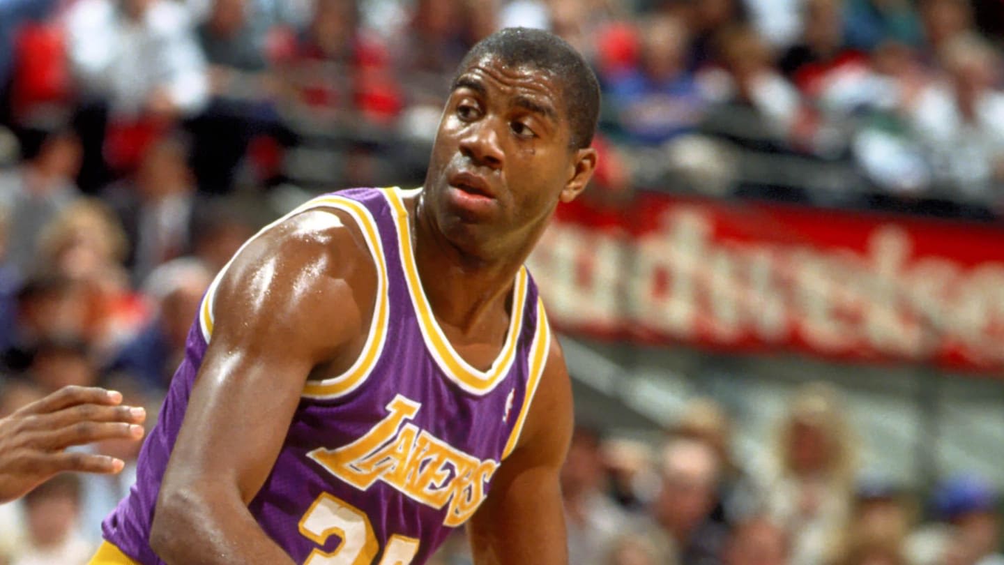 Los Angeles Lakers Legend Magic Johnson Reacts To Mavs-Celtics Game 1