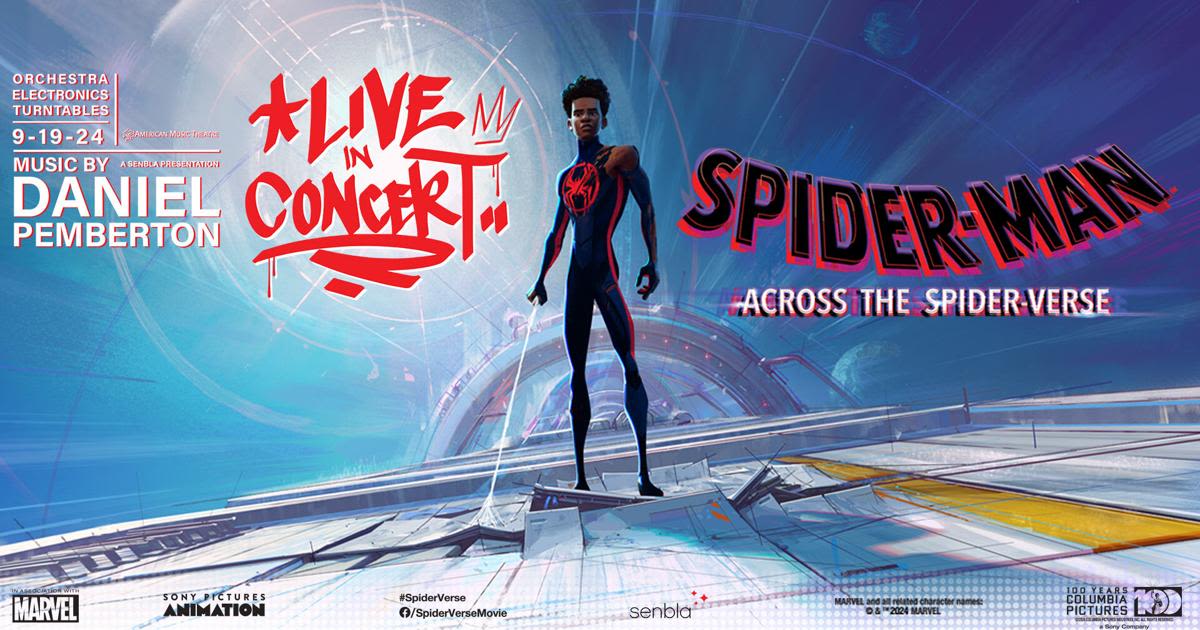 Listen to 'Spider-Man: Across the Spider-Verse' soundtrack, score performed live in Lancaster