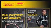 2020 DHL Fastest Lap Award | Formula 1®