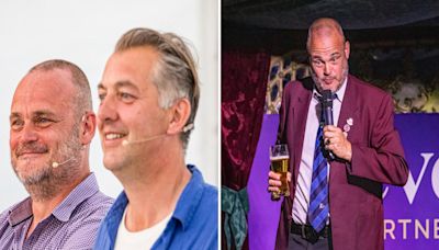 PICTURES: Al Murray brings podcast and Pub Landlord to Chalke History Festival