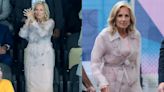Jill Biden Puts Sheer Spin on the Classic Trenchcoat at the 2024 Paris Olympics