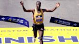 Ethiopia's Sisay Lemma wins Boston Marathon in runaway. Hug wins 7th wheelchair race despite crash