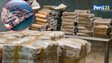 Incautan 109 kilos de cocaína enviada desde Perú en container con calamares congelados en Grecia