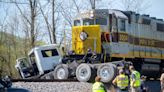 Bellefonte man injured, dump truck mangled after crash with train in Centre County