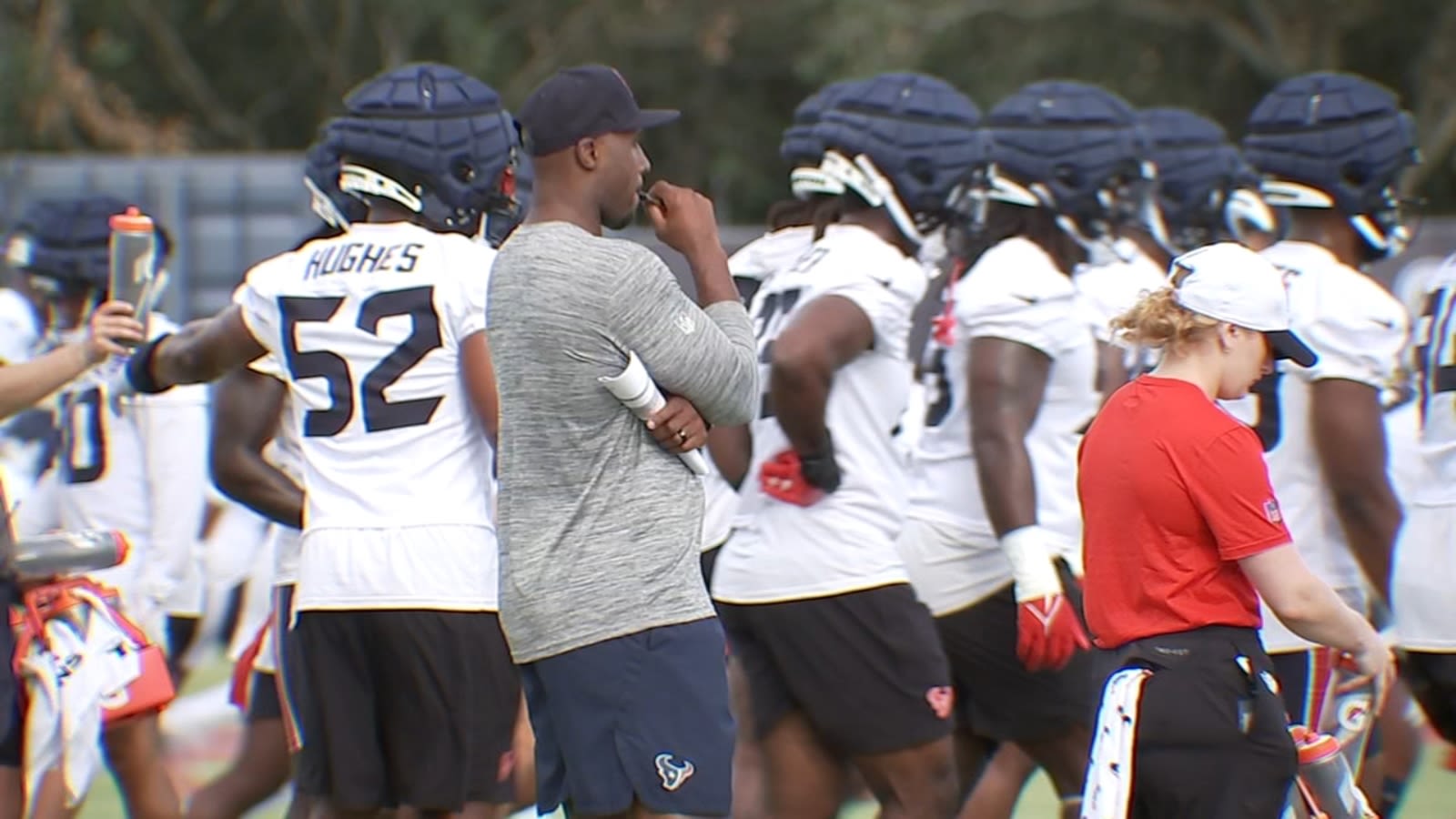 Texans head coach DeMeco Ryans emphasizes on team's defense from Day 2 of training camp