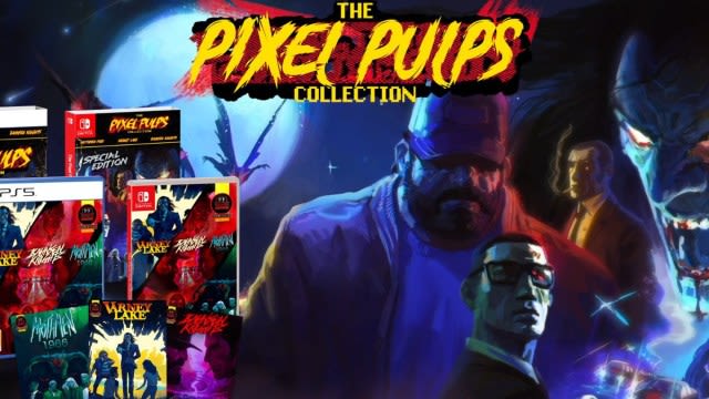 The Pixel Pulps Collection: Mothmen 1966, Varney Lake & Bahnsen Knights Get Physical PS5 Release