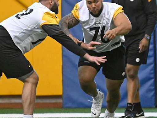 Steelers rookie minicamp notebook: Practice stays outside despite cool weather