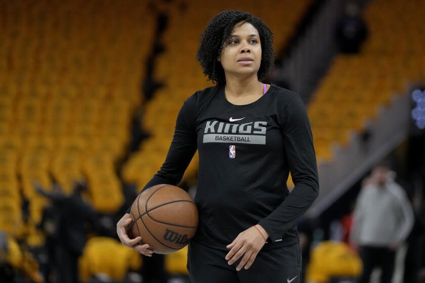Lakers to hire Lindsey Harding as team's first female assistant coach