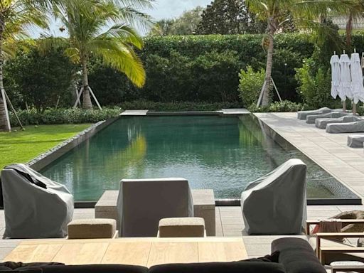 Tom Brady Shares Another Look at His Miami Bachelor Pad’s Stunning Backyard During Sunrise