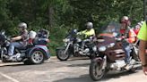 Cross-country motorcycle ride honoring US veterans for Memorial Day stopping Tuesday in southern Indiana
