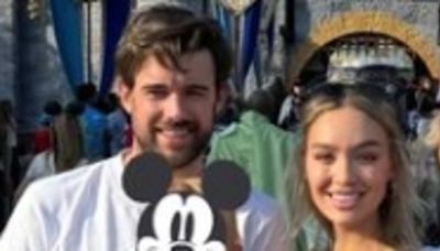 Jack Whitehall and Roxy Horner enjoy a family trip to Disneyland